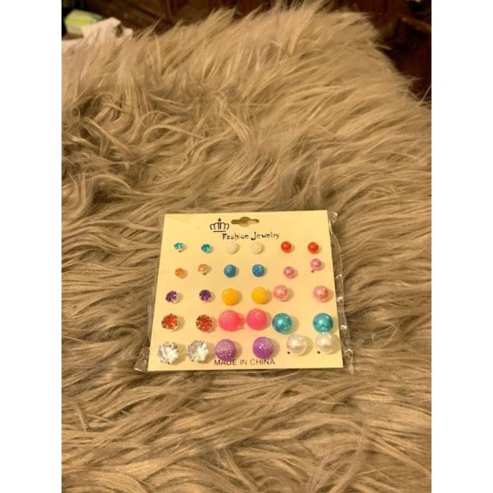 Multi Stud Earrings